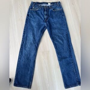 Levi’s Classic Blue Denim Jeans